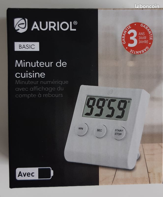 Auriol Digital Kitchen Timer