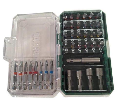 Parkside 37-Piece Screwdriver Bit Set