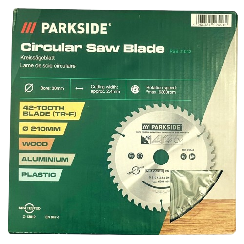 Parkside 210mm Circular Saw Blade