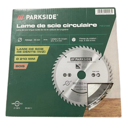 Parkside 210mm Circular Saw Blade